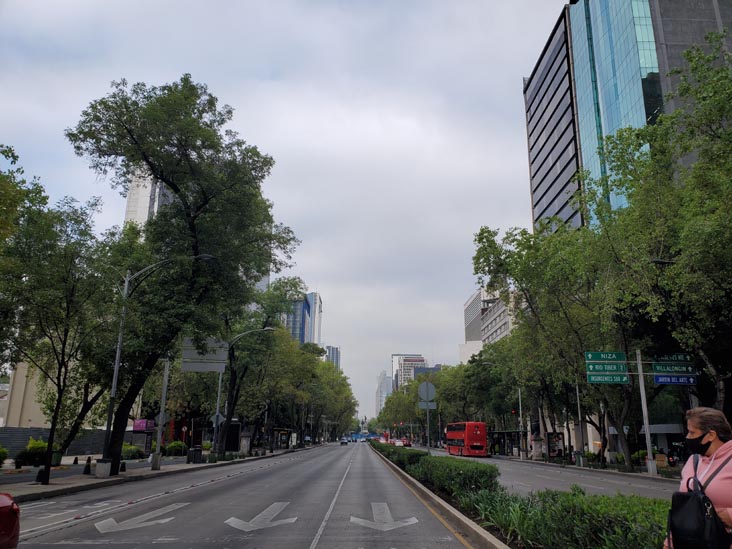 Paseo de la Reforma, Mexico City/Ciudad de México, Mexico, August 18, 2021