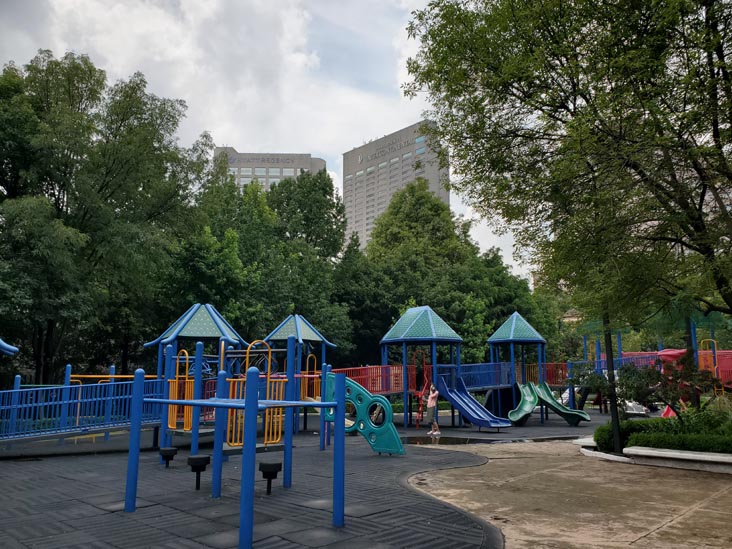 Playground, Parque Lincoln, Polanco, Mexico City/Ciudad de México, Mexico, August 5, 2021