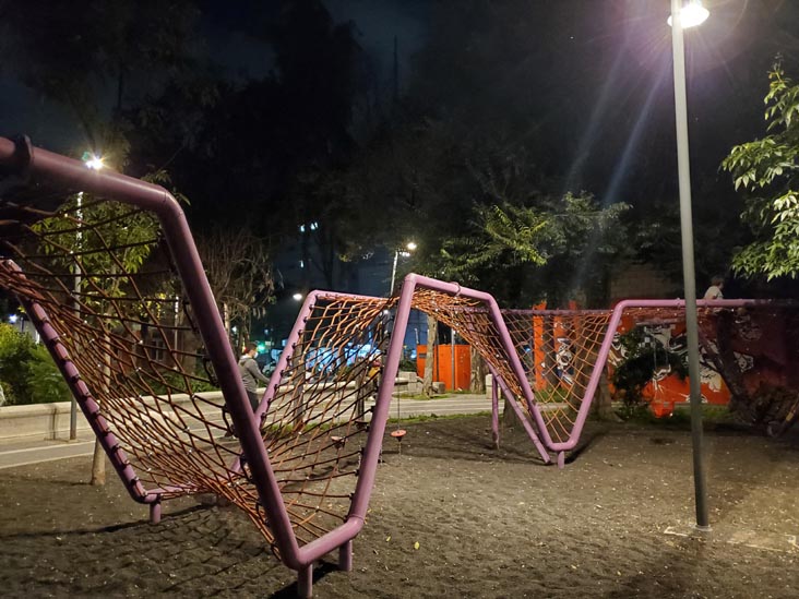 Jardín Pushkin, Colonia Roma, Mexico City/Ciudad de México, Mexico, August 16, 2021