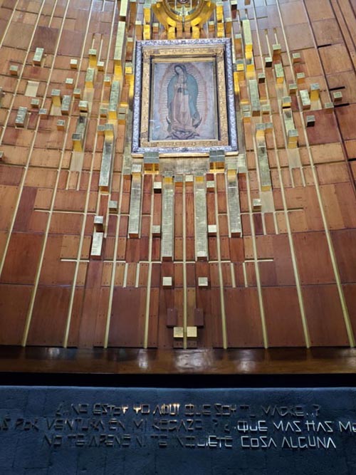 Our Lady of Guadalupe Cloak, Basílica de Santa María de Guadalupe, Colonia Villa de Guadalupe, Mexico City/Ciudad de México, Mexico, August 14, 2021