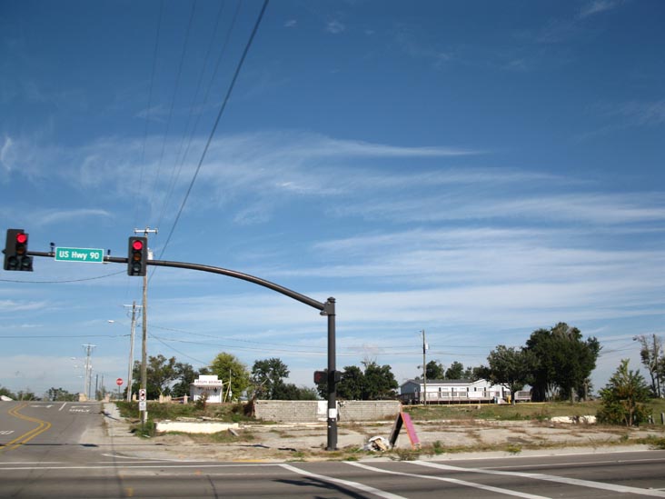 Highway 90/Beach Boulevard at Market Street, Pass Christian, Mississippi