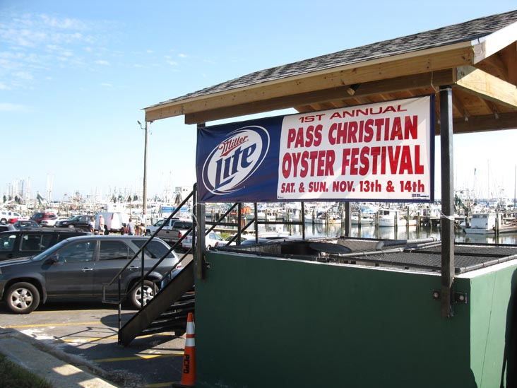 Pass Christian Oyster Festival, Pass Christian Harbor, Pass Christian, Mississippi, November 13, 2010