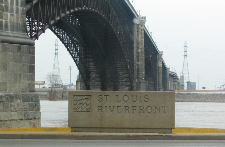 Eads Bridge, Mississippi River, St. Louis, Missouri