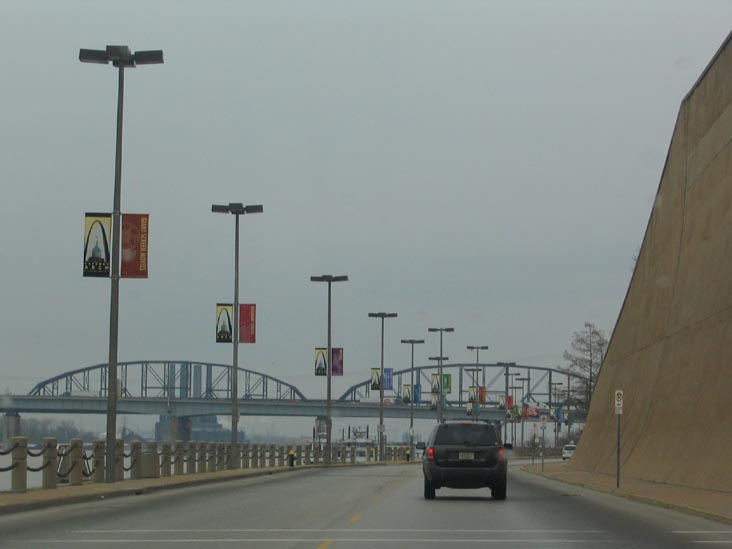 Poplar Street Bridge, Riverfront, St. Louis, Missouri