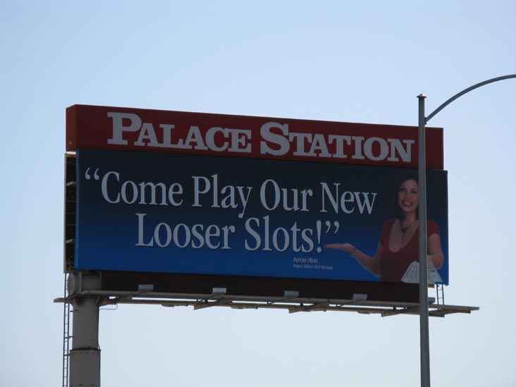 Palace Station Billboard, Interstate 15, Las Vegas, Nevada