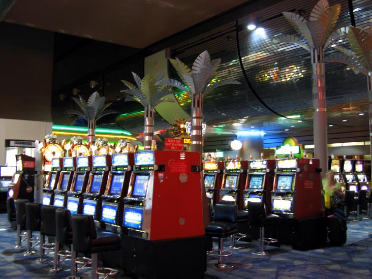 Slot Machines, McCarran International Airport, Las Vegas, Nevada