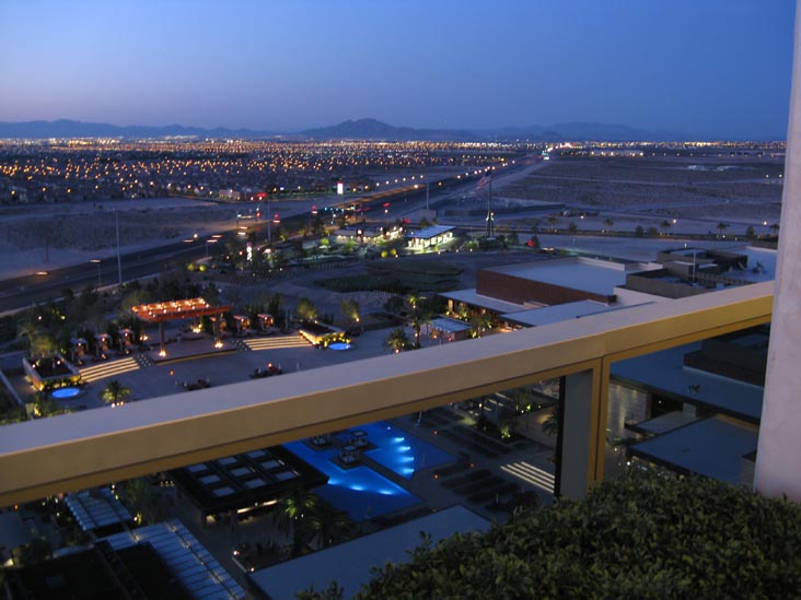 View From Outdoor Deck, Veloce Cibo, The M Resort Spa & Casino, 12300 Las Vegas Boulevard South, Henderson, Nevada