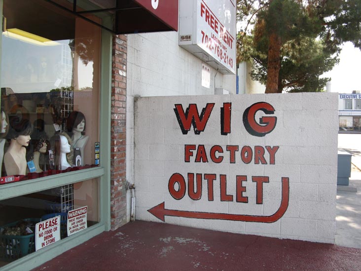 Wig Factory Outlet By Serge, 953 East Sahara Avenue, Suite A-102, Las Vegas, Nevada