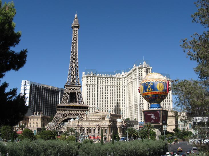 Paris Las Vegas From Bellagio Hotel & Casino, 3655 Las Vegas Boulevard South, Las Vegas, Nevada
