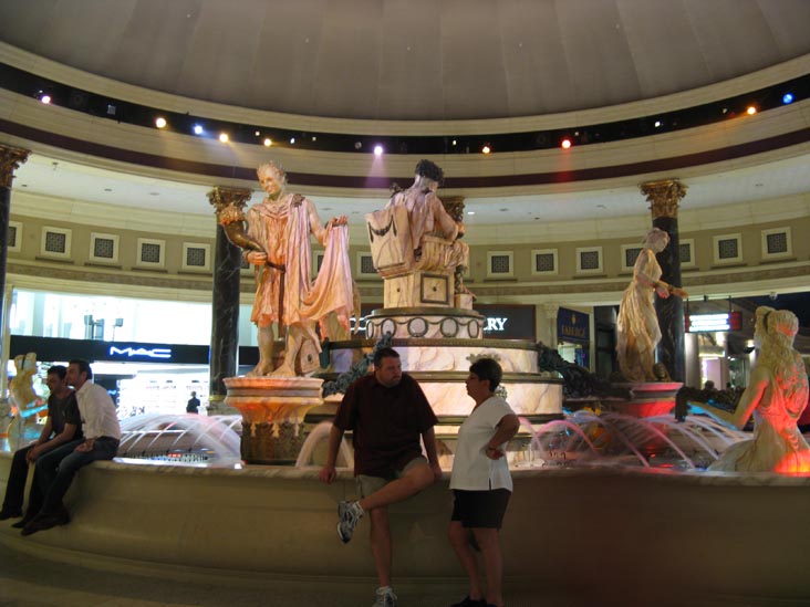 Moving Statues Fountain, Forum Shops, Caesars Palace, 3570 Las Vegas Boulevard South, Las Vegas, Nevada