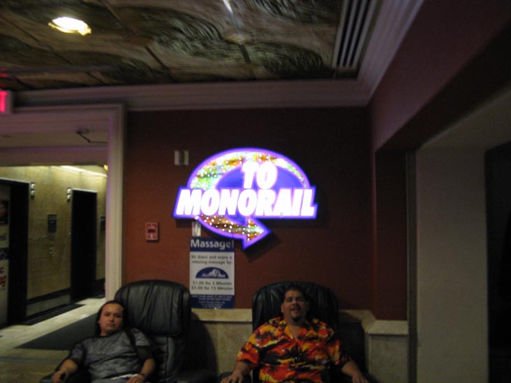 Passageway to Monorail, Harrah's Hotel & Casino, 3475 Las Vegas Boulevard South, Las Vegas, Nevada