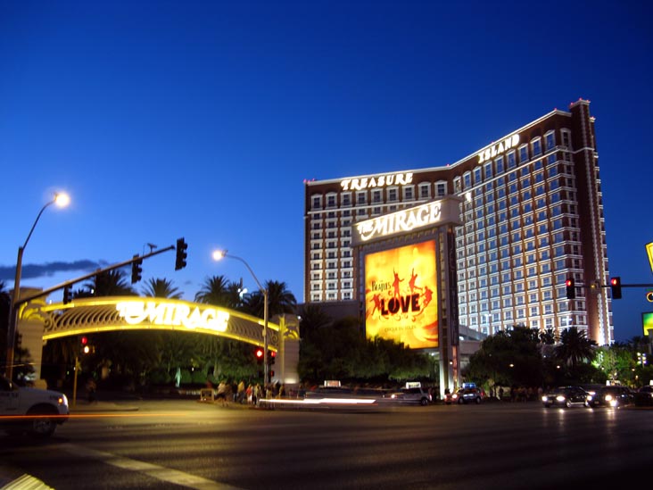 The Mirage, 3400 Las Vegas Boulevard South, Las Vegas, Nevada