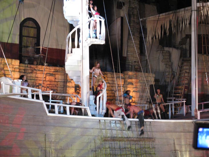 Pirates Boarding Siren Ship, Sirens of TI, Treasure Island, 3300 Las Vegas Boulevard South, Las Vegas, Nevada