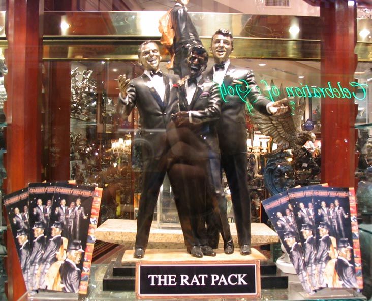 Rat Pack Figurine, Regis Gallerie, Venetian Grand Canal Shoppes, Venetian Resort Hotel Casino, 3355 South Las Vegas Boulevard, Las Vegas, Nevada