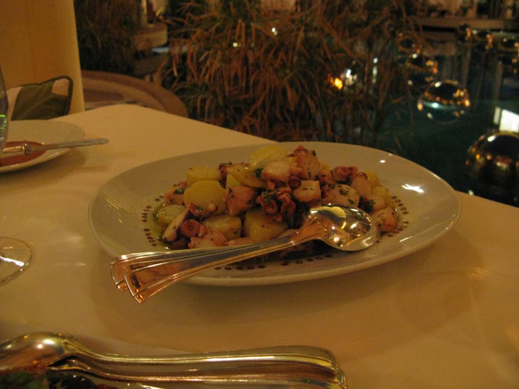 Ligurian Octopus Salad, Bartolotta, Wynn Las Vegas, 3131 Las Vegas Boulevard South, Las Vegas, Nevada