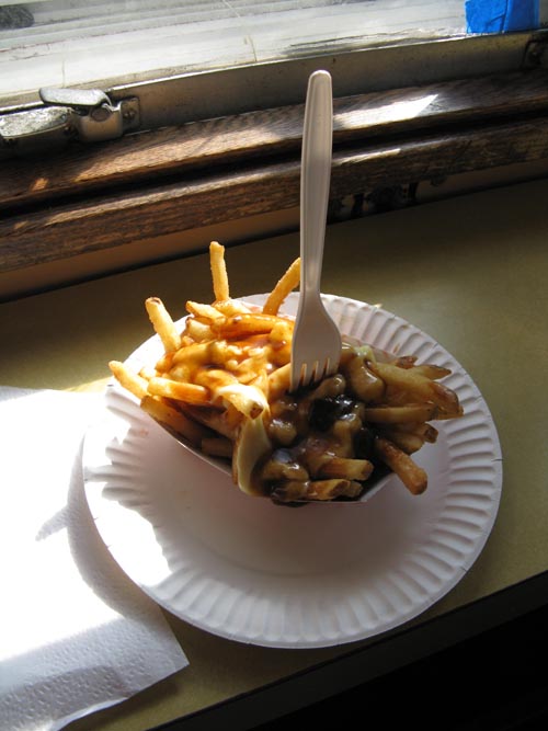 Poutine, Gilley's PM Lunch, 175 Fleet Street, Portsmouth, New Hampshire