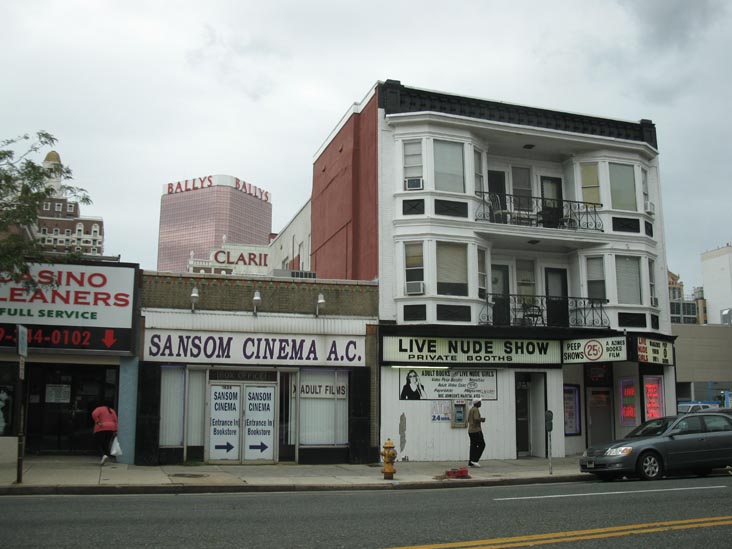 South Side of Atlantic Avenue Between Indiana Avenue and Ohio Avenue, Atlantic City, New Jersey, September 17, 2011