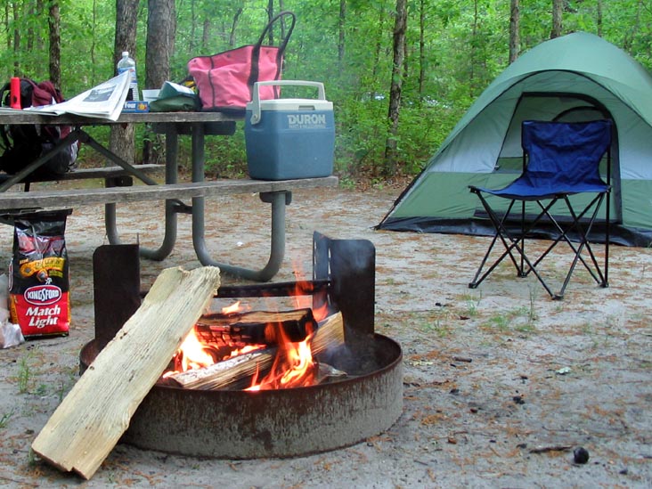 Atsion Campground, Wharton State Forest, Pine Barrens, New Jersey