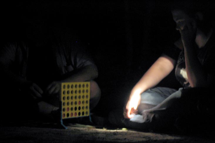 Connect Four, Atsion Campground, Wharton State Forest, Pine Barrens, New Jersey