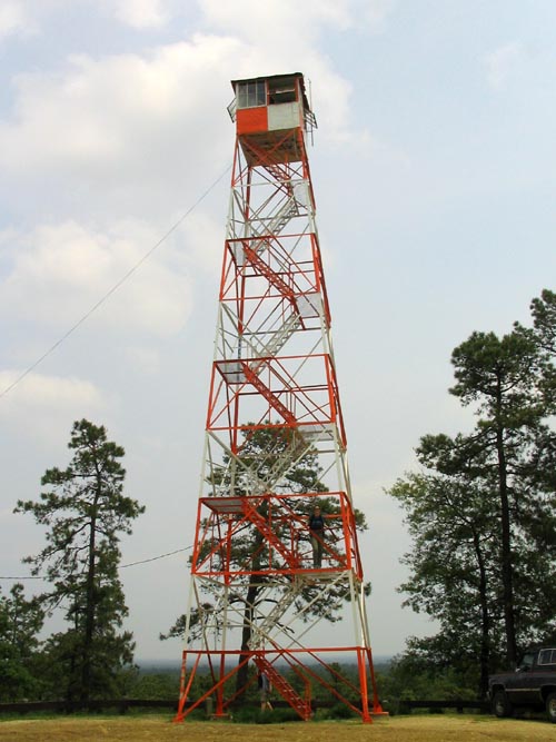 Fire Tower, Apple Pie Hill, Batona Trail, Wharton State Forest, Pine Barrens, New Jersey
