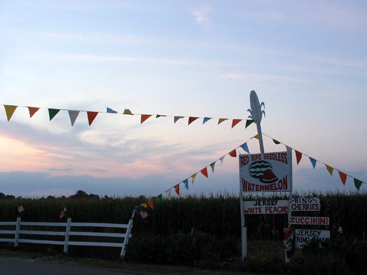 Corn Stop Farm Market, Route 206, Burlington County, New Jersey