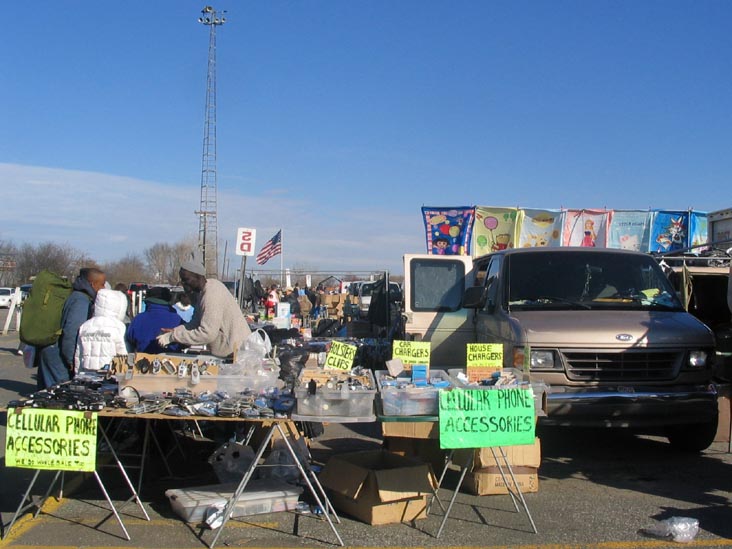 Cellular Phone Accessories, Tacony-Palmyra Flea Market, Route 73, Palmyra, New Jersey