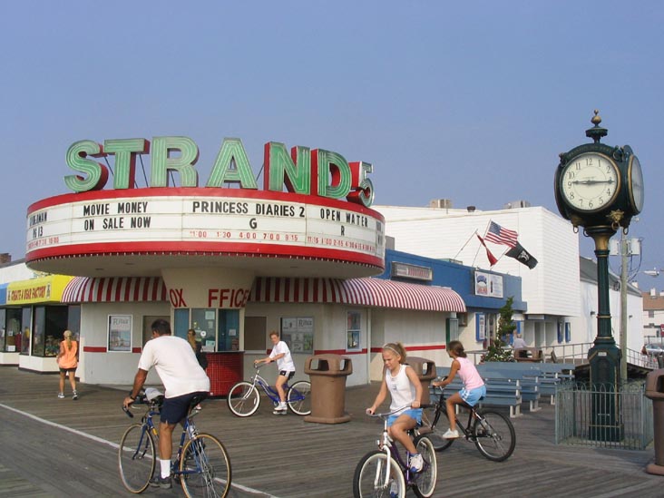 Strand 5 Theater, Boardwalk at 9th Street, Ocean City, New Jersey, August 21, 2004