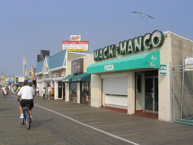 Boardwalk Between 9th and 10th Streets, Ocean City, New Jersey, August 21, 2004