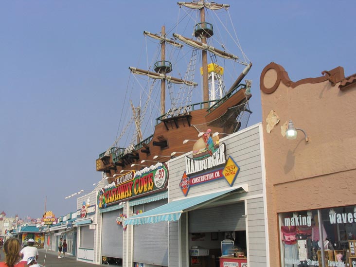 Boardwalk Between 10th and 11th Streets, Oean City, New Jersey, August 21, 2004