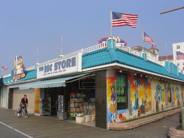 The 99 Cent Store, Boardwalk at 12th Street, Ocean City, New Jersey, August 21, 2004