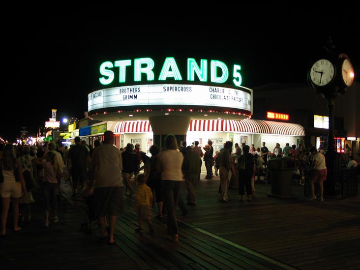 Frank Theaters Strand 5, 9th Street and Boardwalk, Ocean City, New Jersey, August 27, 2005