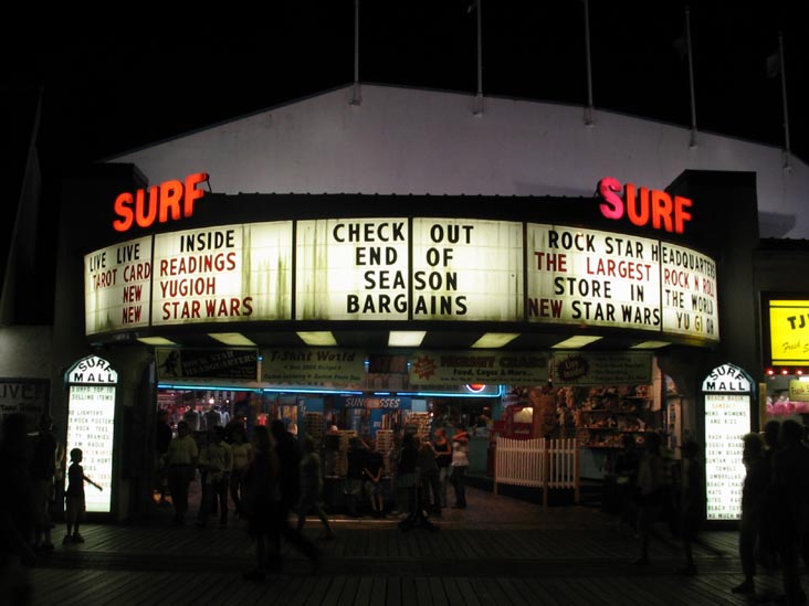 Surf Mall, 1154 Boardwalk, Ocean City, New Jersey, August 27, 2005