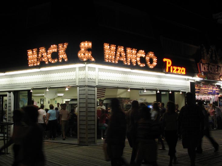 Mack & Manco Pizza, 12th Street and Boardwalk, Ocean City, New Jersey, August 27, 2005