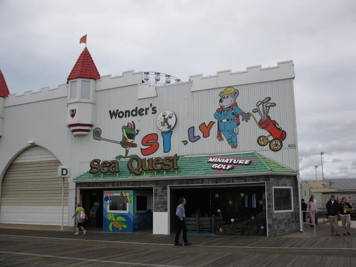 Wonderland Pier, Ocean City Boardwalk, Ocean City, New Jersey, September 18, 2011