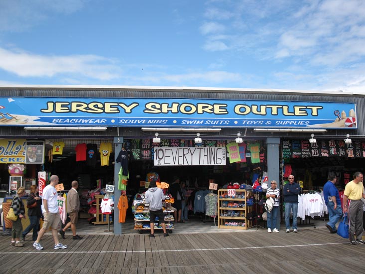 Jersey Shore Outlet, Ocean City Boardwalk, Ocean City, New Jersey, September 18, 2011