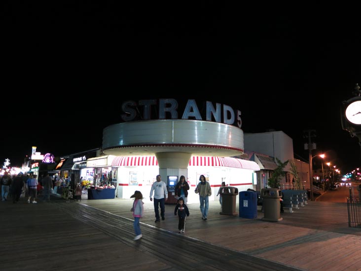 Strand 5 Theater, Ocean City Boardwalk, Ocean City, New Jersey, September 29, 2012