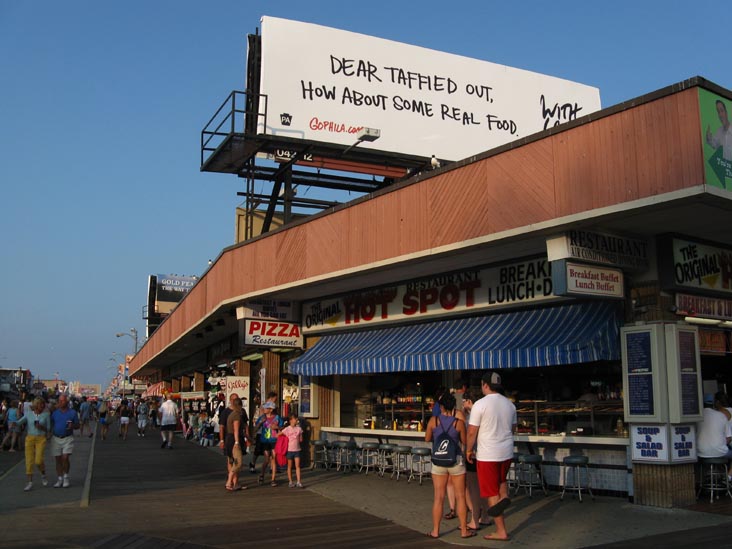 The Original Hot Spot, Boardwalk, Wildwood, New Jersey, July 24, 2009