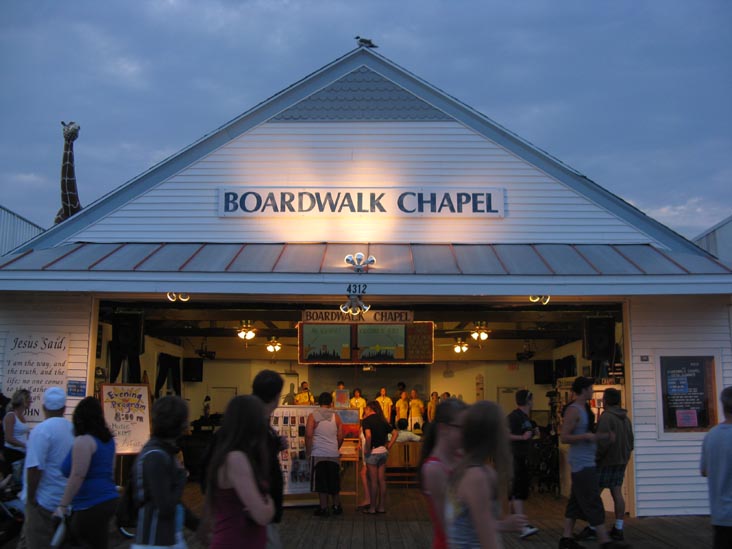 Boardwalk Chapel, 4312 Boardwalk, Wildwood, New Jersey, July 24, 2009