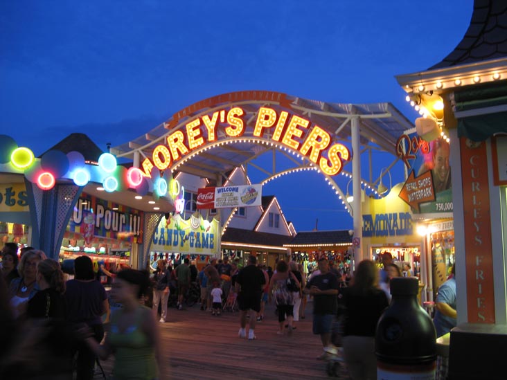 Morey's Piers, Boardwalk, Wildwood, New Jersey, July 24, 2009