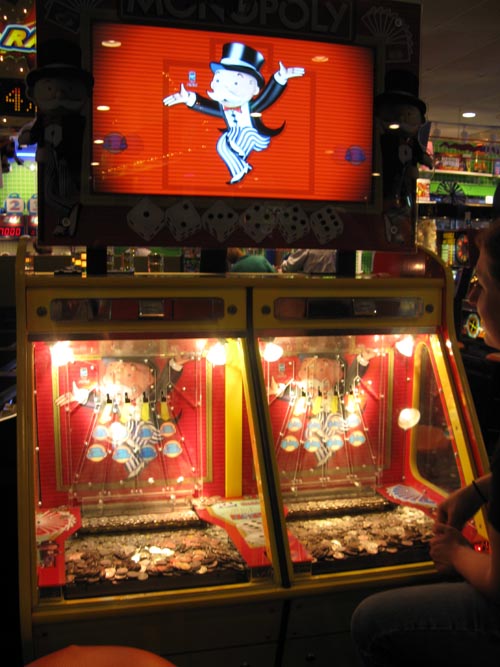 Monopoly Quarter Game, Olympic Fun Center/Casino, 2400 Boardwalk, Wildwood, New Jersey