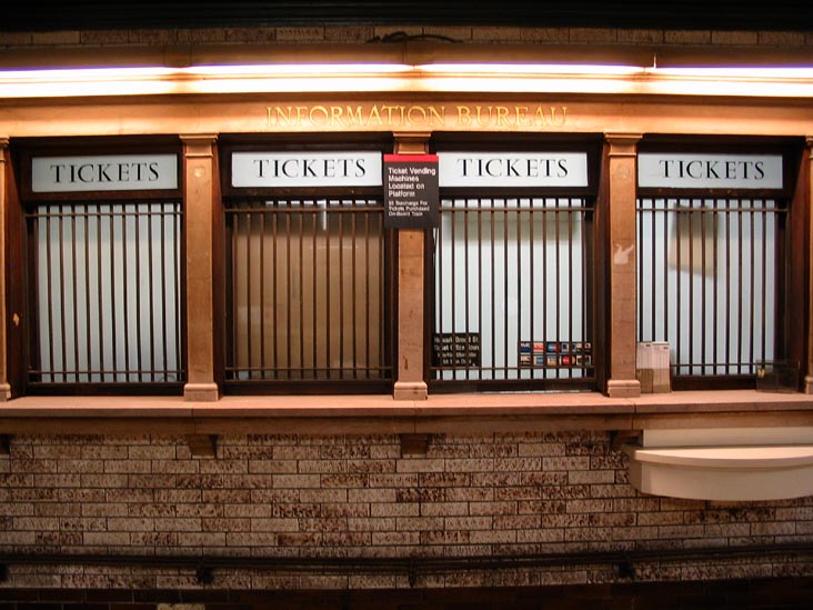 Ticket Windows, Broad Street Station, Newark, New Jersey