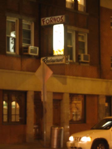 Forno's of Spain Restaurant, 47 Ferry Street, Newark, New Jersey