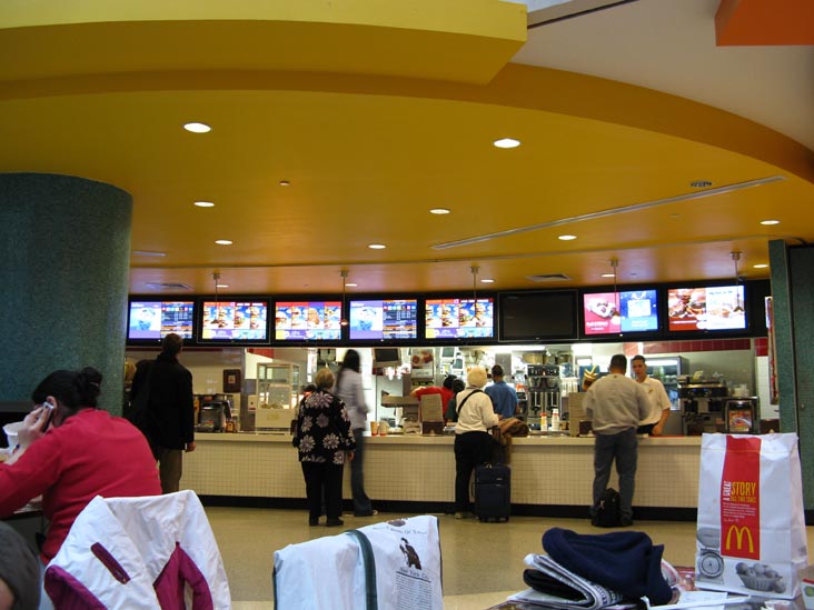 McDonald's, Terminal C, Newark Liberty International Airport, Newark, New Jersey