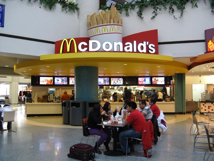 McDonald's, Terminal C, Newark Liberty International Airport, Newark, New Jersey