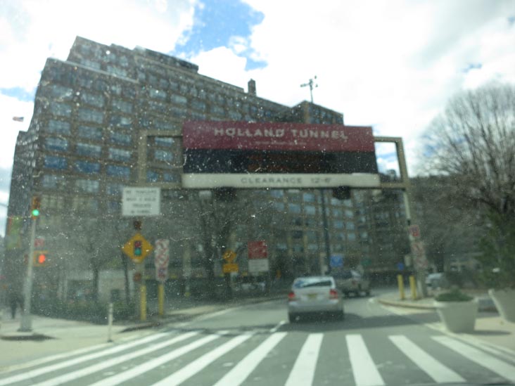 Holland Tunnel Entrance, Lower Manhattan, March 22, 2013