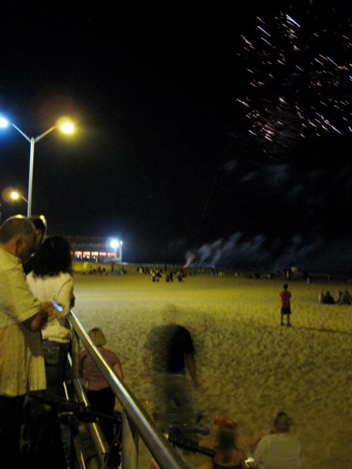 Fireworks, Asbury Park Boardwalk, Asbury Park, New Jersey, September 5, 2010