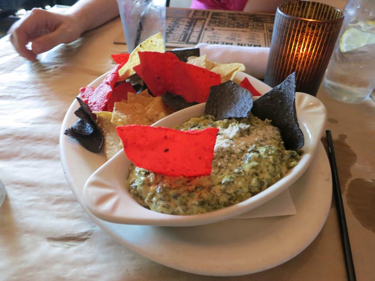 Spinach Dip, Brickwall Tavern and Dining Room, 522 Cookman Avenue, Asbury Park, New Jersey, August 24, 2012