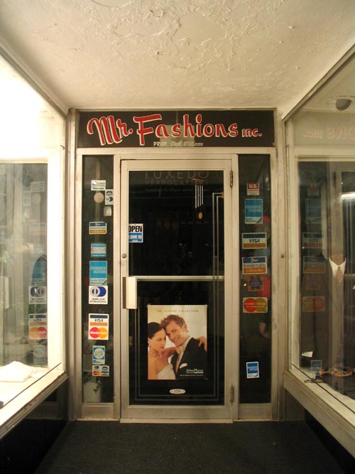 Mr. Fashions, 540 Cookman Avenue, Asbury Park, New Jersey, August 31, 2007