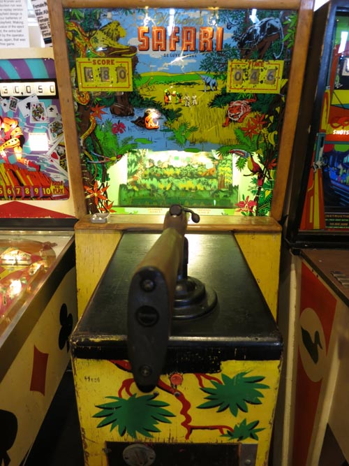 Safari, Silverball Museum Pinball Hall of Fame, 1000 Ocean Avenue, Asbury Park, New Jersey, August 21, 2013
