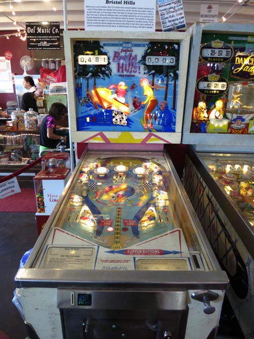 Bristol Hills, Silverball Museum Pinball Hall of Fame, 1000 Ocean Avenue, Asbury Park, New Jersey, August 21, 2013